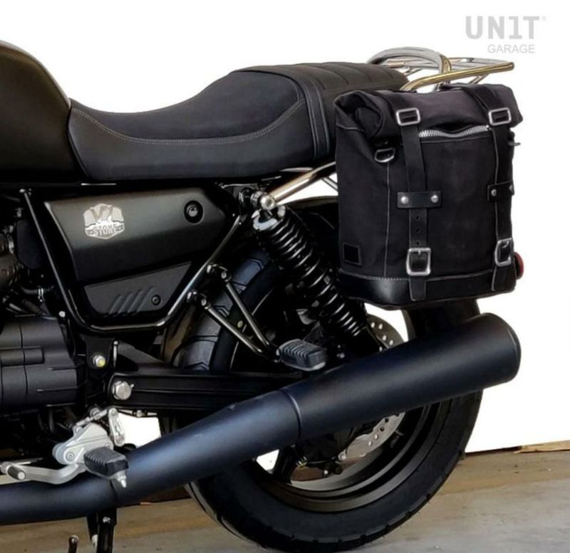 モトグッチ V7 850 stone LONGRIDE サイドバッグ サポート モト・グッツィV7 850用 ワンタッチで着脱可能な「ヘリテージ