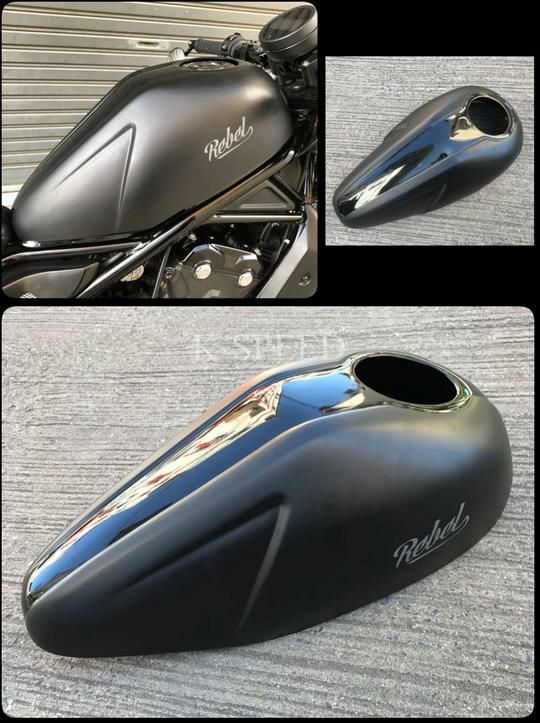 レブル250/300/500 タンクカバー K-SPEED | バイクカスタムパーツ専門 