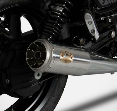 MOTO GUZZI(モトグッチ)  V7 850 レーシングスリップオンマフラー ミラーポリッシュ ZARD
