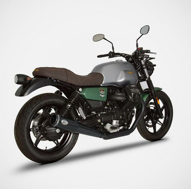 MOTO GUZZI(モトグッチ) V7 850スリップオンマフラー ブラック 