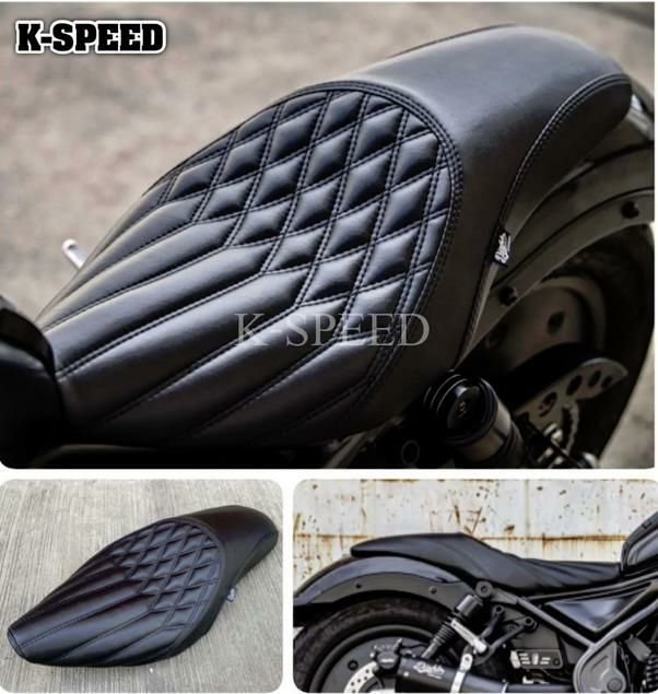 レブル250/300/500 シート ブラックアーマー K-SPEED | バイクカスタム 