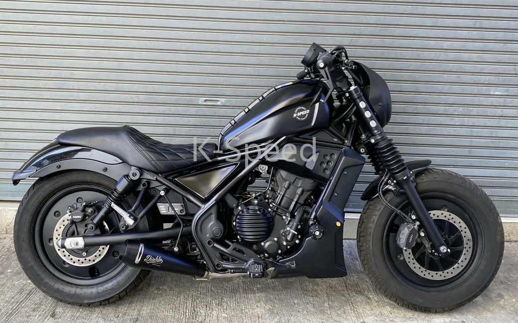 レブル250/300 フルエキゾーストマフラー ディアブロカスタム K-SPEED 