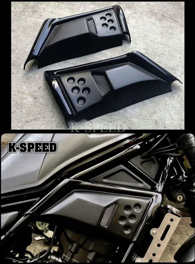 レブル250/300 サイドカバー エンジンカバー K-SPEED | バイクカスタムパーツ専門店 モトパーツ(MOTO PARTS)