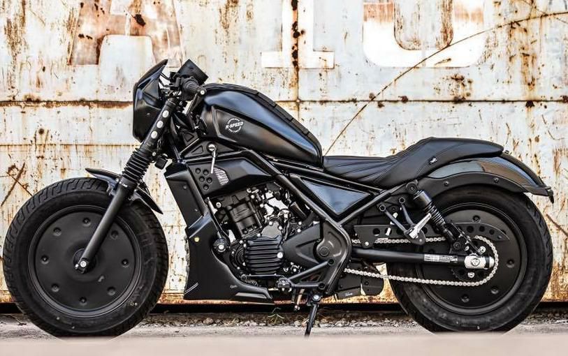 レブル250/300/500 エンジンカバーディアブロカスタム2 K-SPEED 