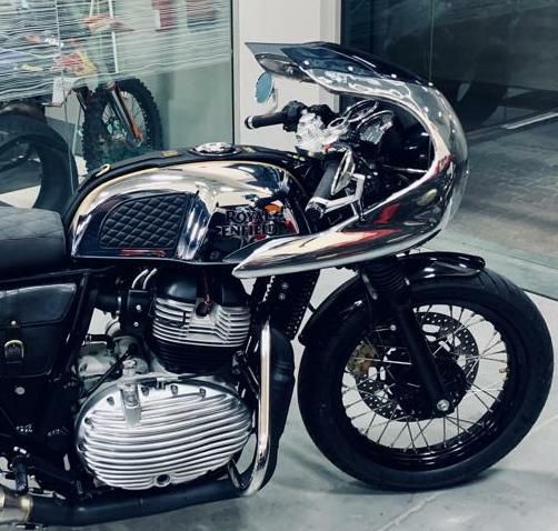 インターセプター/コンチネンタル GT 650 Thruxtonスタイル カウル