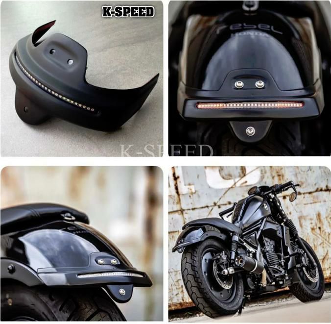 K-SPEED レブル300-500 ナンバープレート - バイク