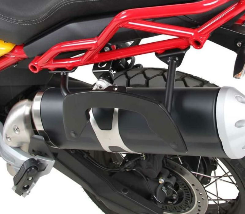 モトグッチV85TT 19- サイドキャリア C-Bowシステム用 ブラック ヘプコ 