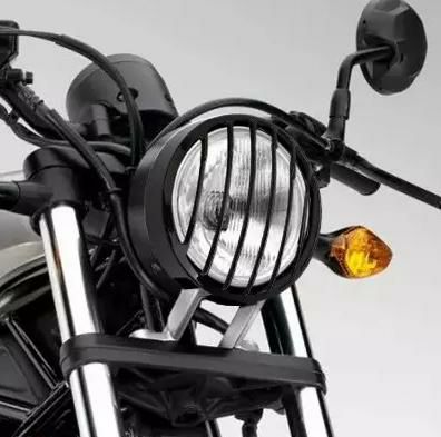 レブル250/300/500 2017- ヘッドライトカバー グリル | バイクカスタム