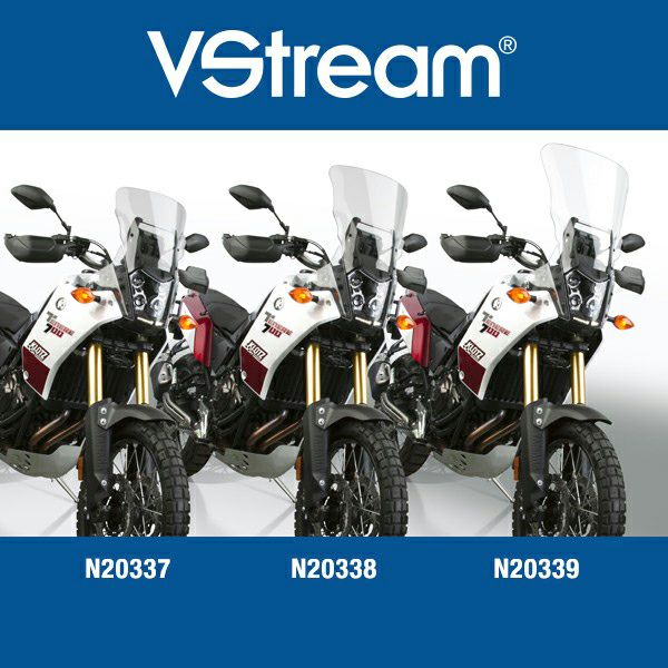 ヤマハ テネレ700 VStream ツーリング スクリーン ウインドシールド クリア ナショナルサイクル | バイクカスタムパーツ専門店  モトパーツ(MOTO PARTS)