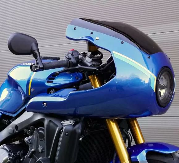 ヤマハ XSR900 2022- シートカウル ブルー S2コンセプト