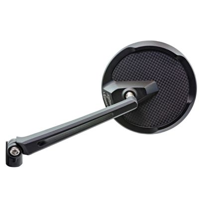 KIJIMA ユーロタイプ・4インチ ラウンドミラー(左右兼用) クローム