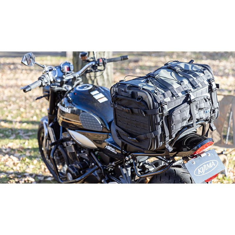KIJIMA タクティカル シートバッグ Lサイズ(オリーブ) | バイク 