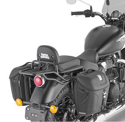 GIVI メテオ350 サイドバッグサポート ホルダー ロイヤルエン