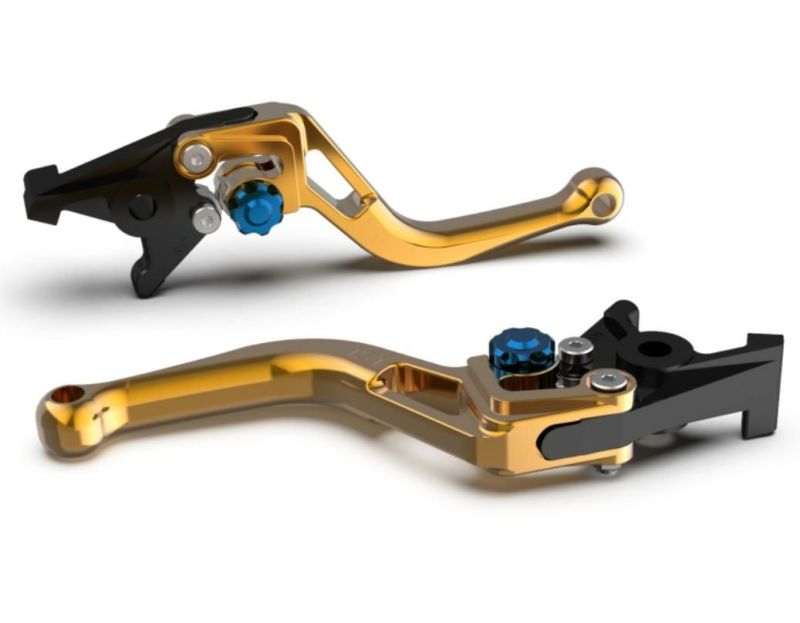 BOW ショートブレーキレバー ゴールド LSL | バイクカスタム