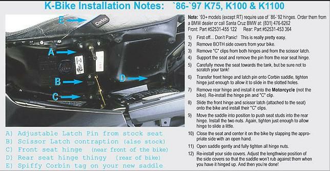 美品　BMW 純正シート　K100 K1100 RS LT K75モトラッド 美品 BMW 純正シート K100 K1100 RS LT K75モトラッド 美品 BMW