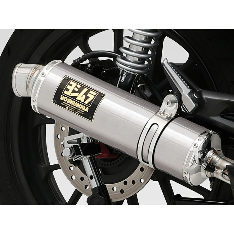 ホンダ GB350、GB350S MONSTER スリップオンマフラー(JMCA) ブラック 