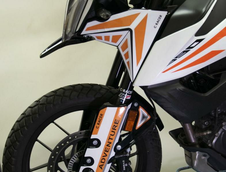 KTM 390アドベンチャー フロントフェンダー エクステンション C-RACER