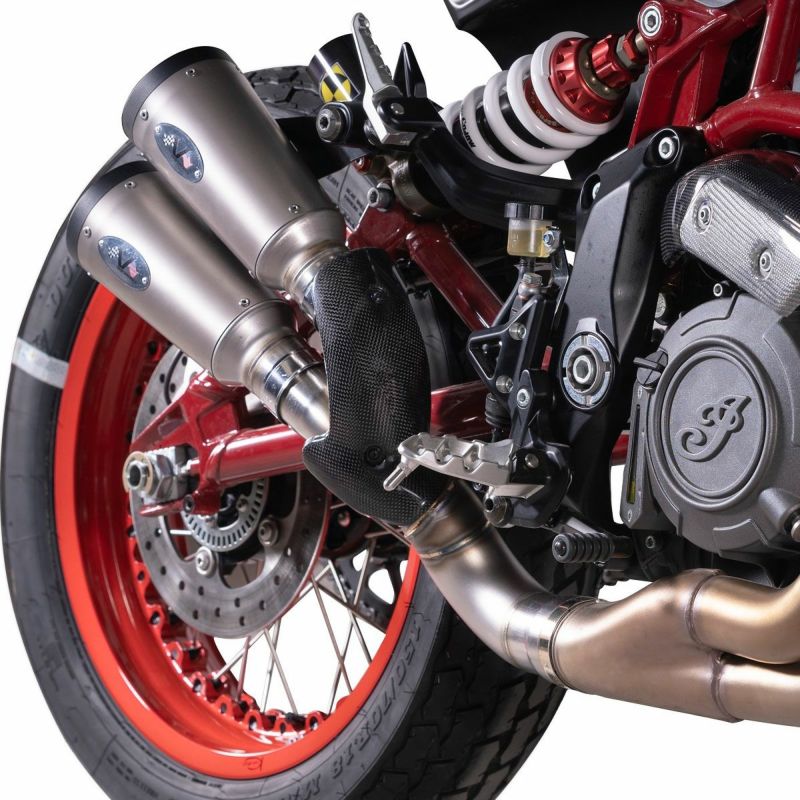 インディアン FTR1200 スリップオンマフラー SAWICKI SPEED