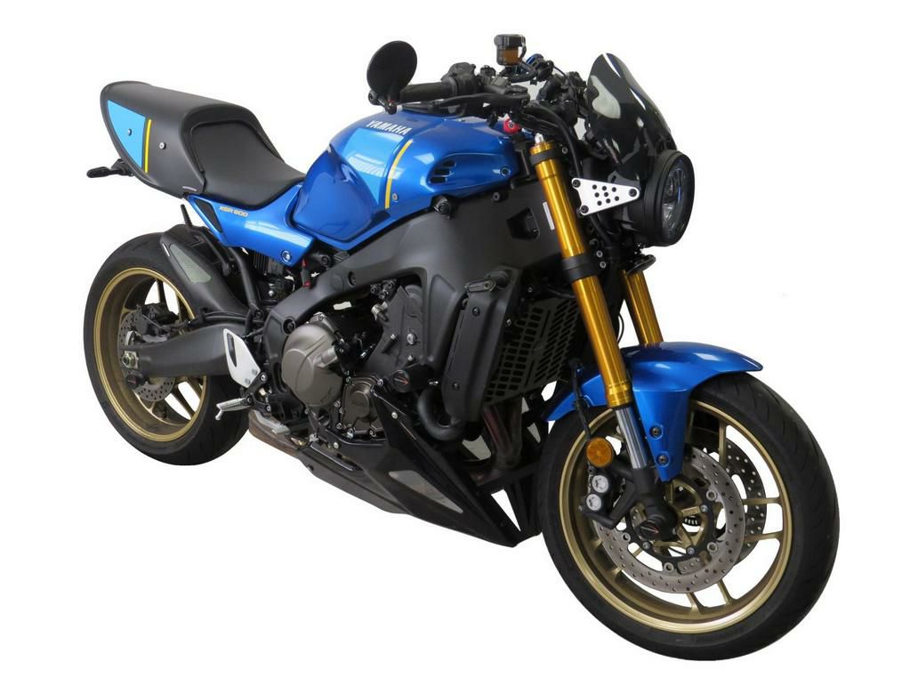 ヤマハ XSR900 2022- シングル シートカウル ブルー パワーブロンズ 