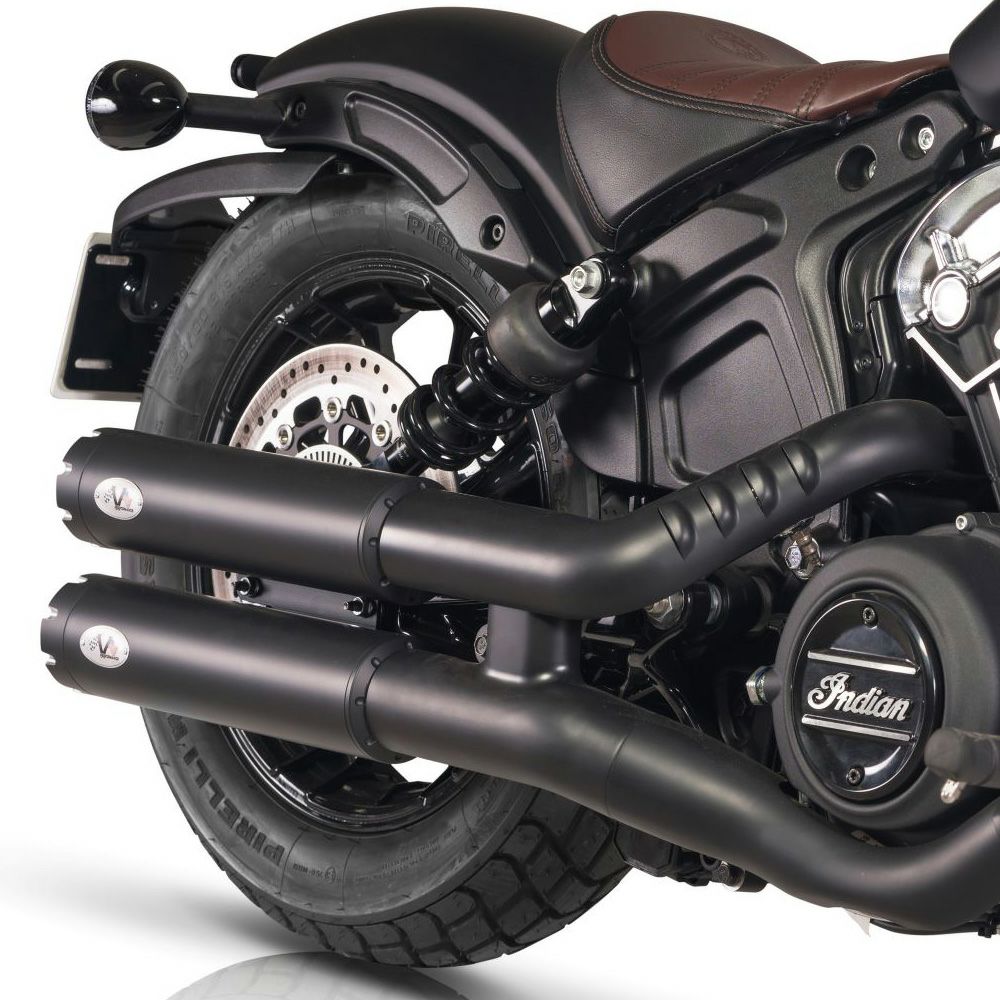 インディアン スカウトボバー REVOLVER EURO5 スリップオンマフラー 
