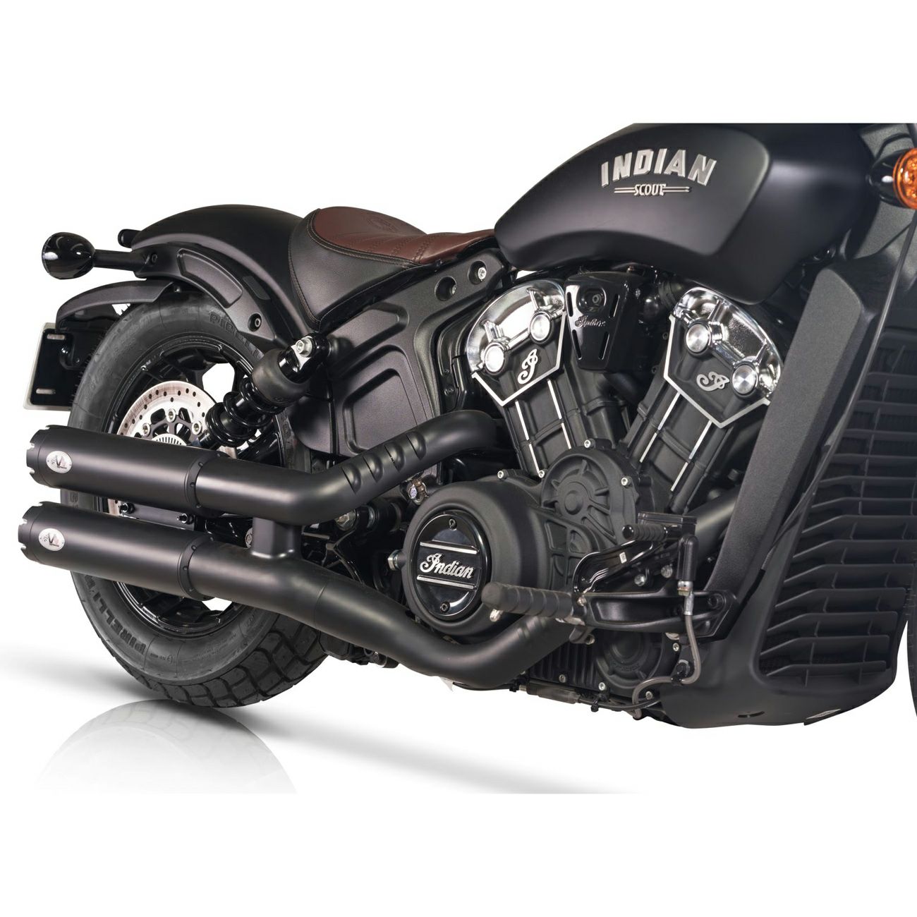 インディアン スカウトボバー REVOLVER EURO5 スリップオンマフラー  