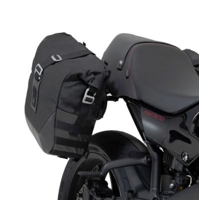 ヤマハ XSR900 2022- サイドバッグ ステー付 レジェンドギア ブラック SW-MOTECH