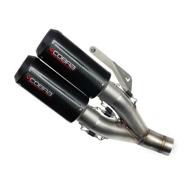 Ducati モンスター821 2018-20 スリップオンマフラー カーボン 