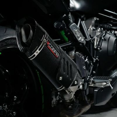 NINJA(ニンジャ) H2 SX/SE 2015-2021 スリップオンマフラー カーボン 