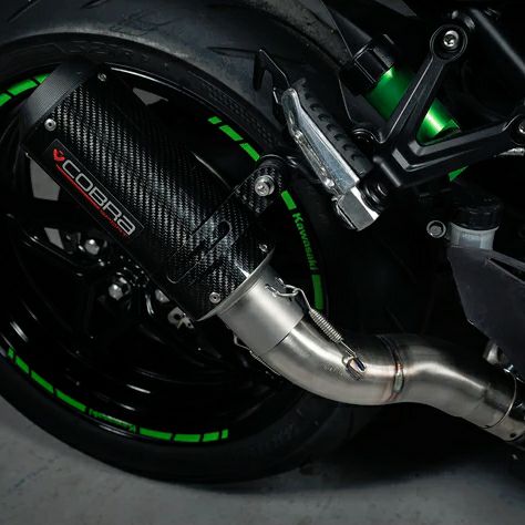 Kawasaki H2用 r's gear スリップオンマフラー - greenprint.co.mz