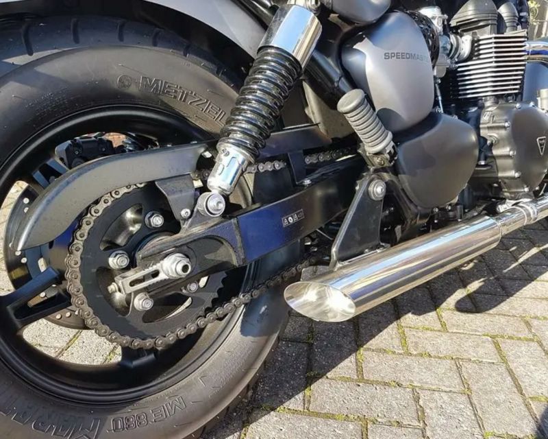 トライアンフ 空冷スピードマスターアメリカ スラッシュカット