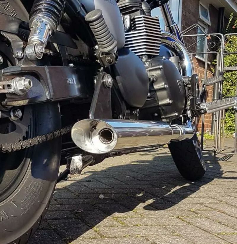 トライアンフ 空冷スピードマスターアメリカ スラッシュカット