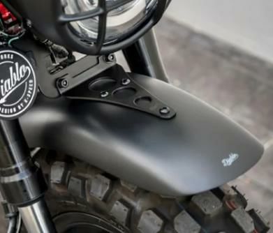 Dax 125 フロントフェンダー DX022 ブラック  K-SPEED