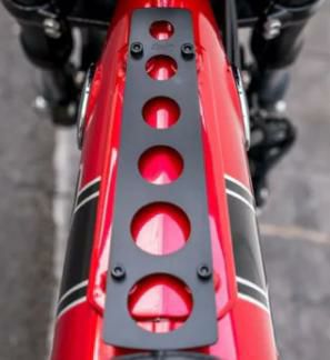 Dax 125 センターガード DX024 レッド K-SPEED | バイクカスタム