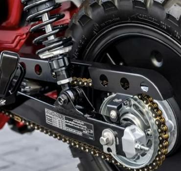 ホンダ ダックス125 スクリーン Diabolus V2 ブラック K-SPEED