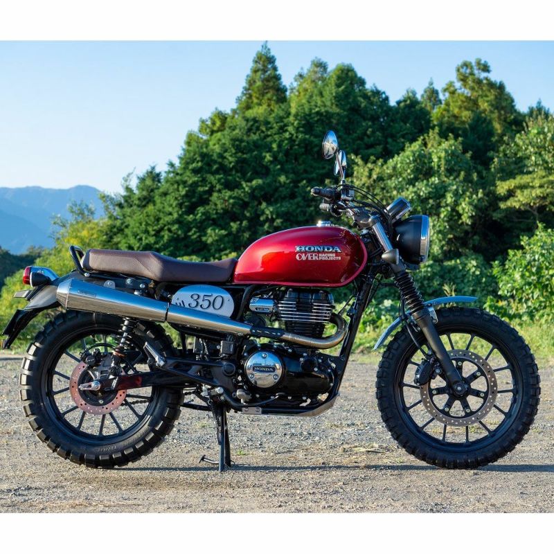 ホンダ GB350/S SSE メガホン アップマフラー (JMCA) OVER Racing