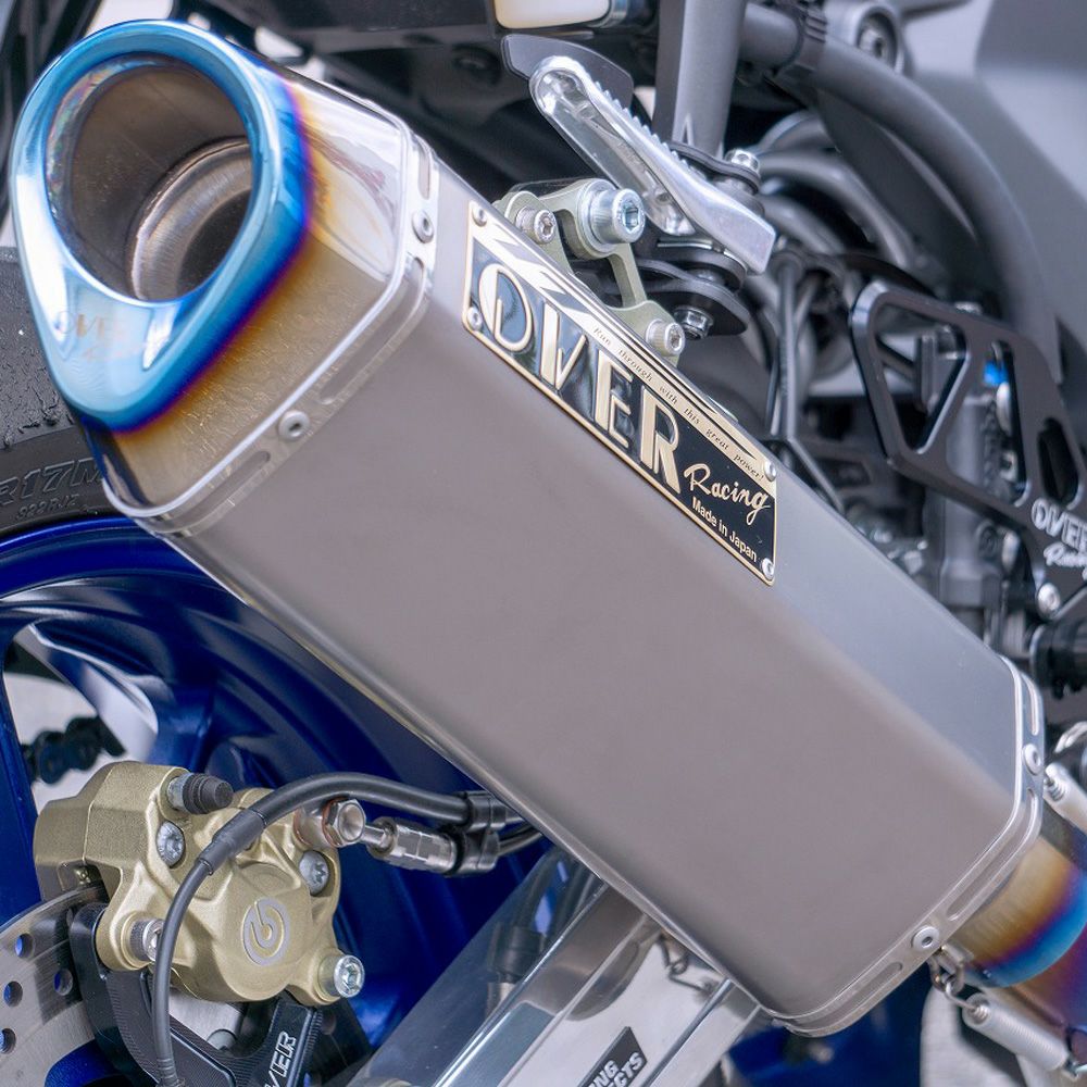 YZF-R7 TT-Frormula RS 2-1 チタン フルエキゾーストマフラー (JMCA 