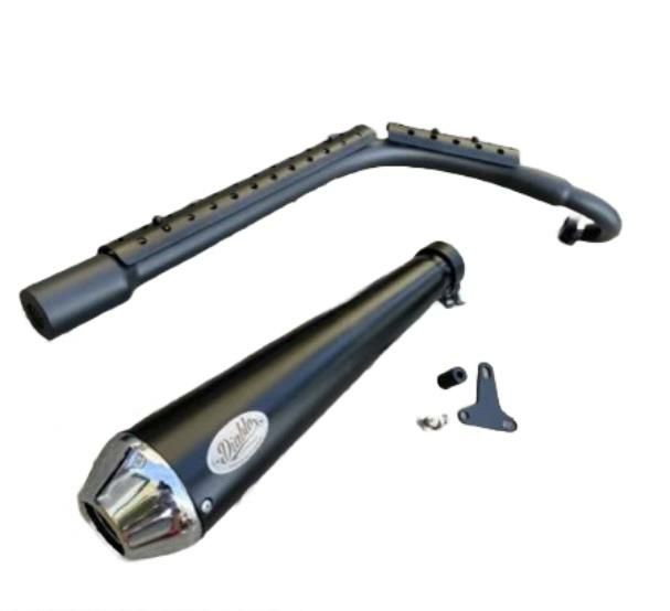 ハンターカブ CT125 セラミックブラック アップマフラー K-SPEED