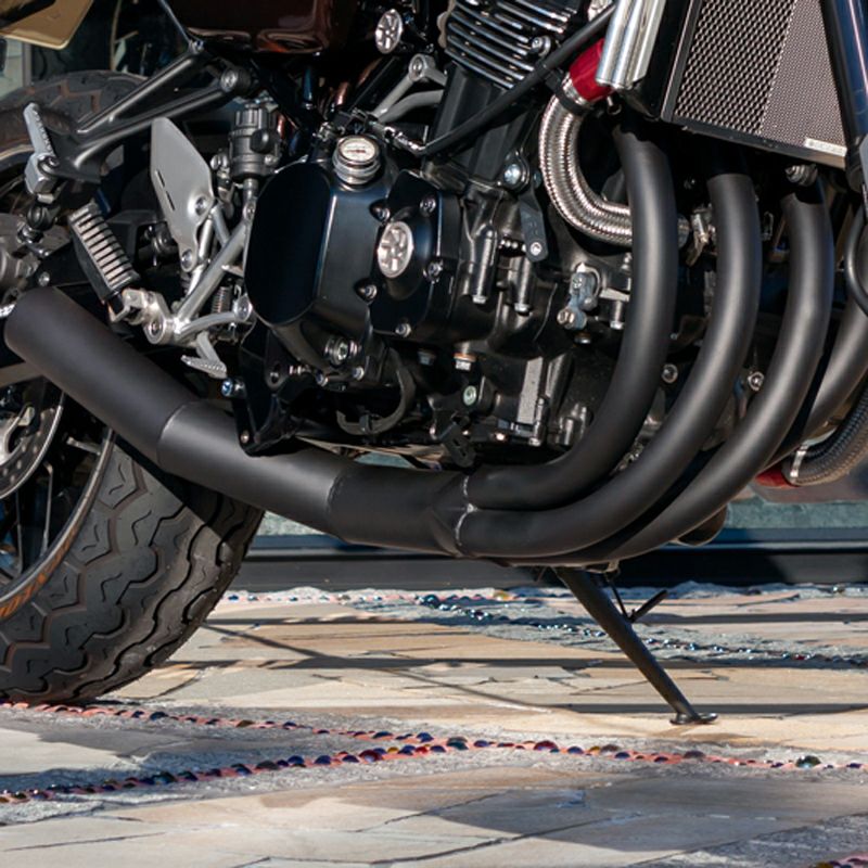 カワサキ Z900RS/CAFE 手曲げショート管集合マフラー(JMCA認証) アーキ 