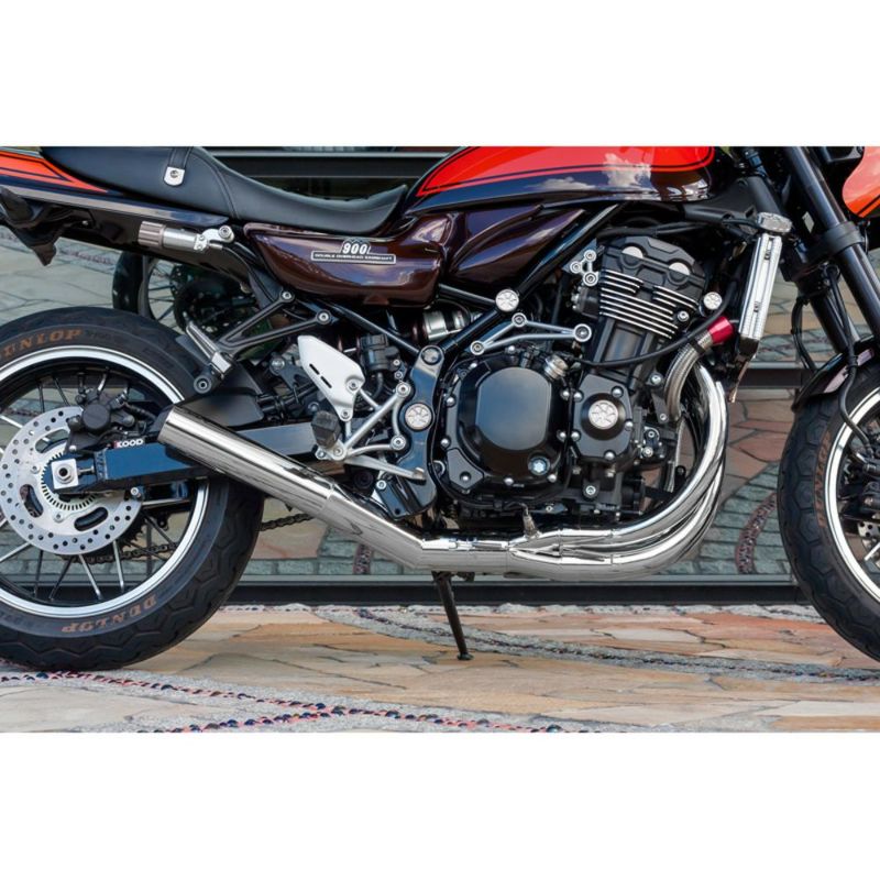 カワサキ Z900RS/CAFE 427ショート管 6ピース集合マフラー (JMCA