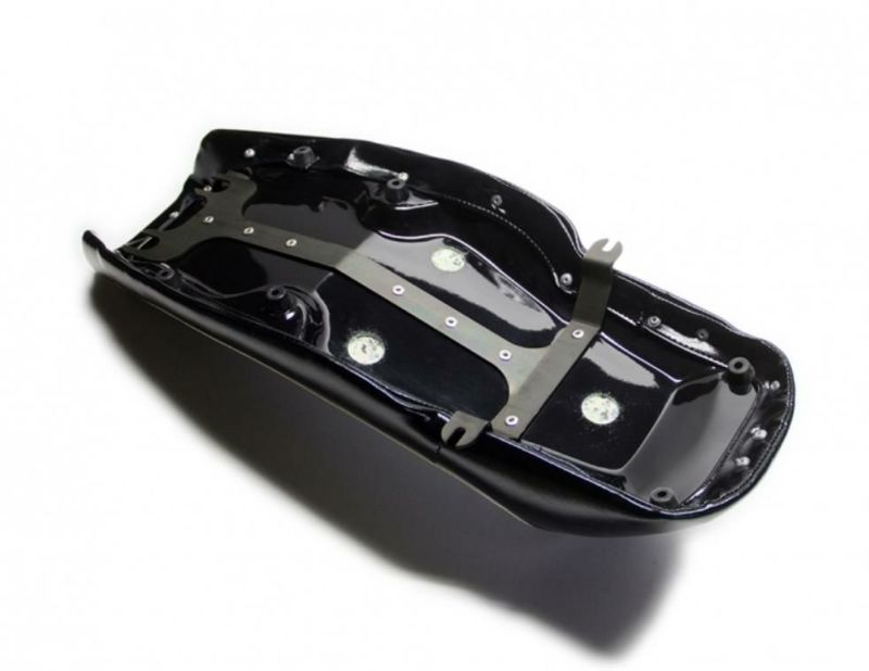 ヤマハ SR400/500 カフェレーサーシート Type4 モーターロック