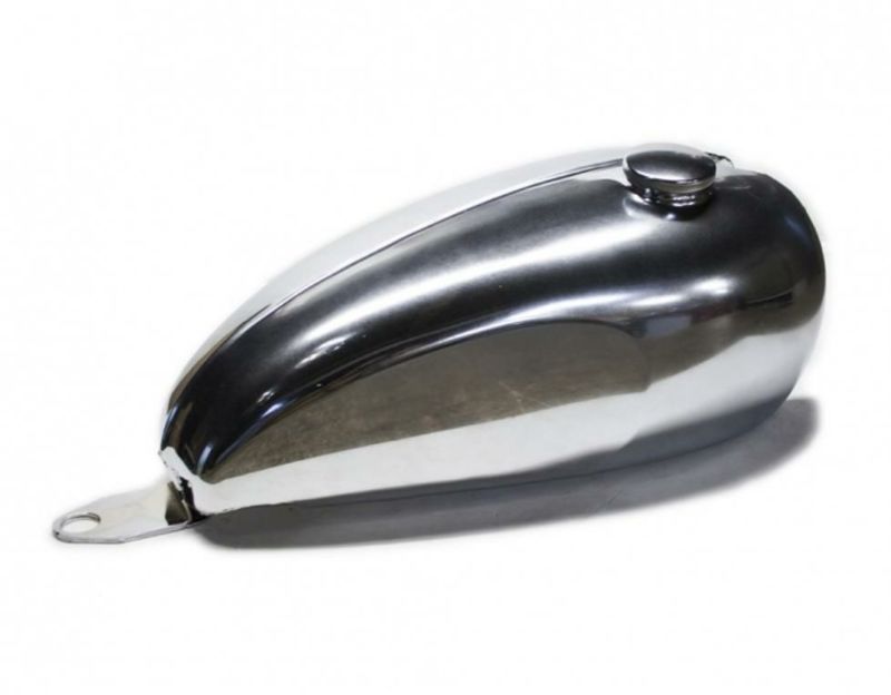 ヤマハ SR400/500 ボンネビルタンクキット クローム モーターロック