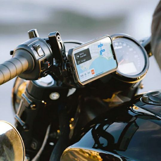 バイク用 スマホホルダー クラッチコントロールマウント ブラック 