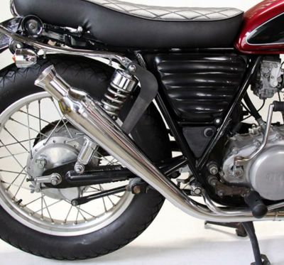 ヤマハ SR400/500 2%er トランペットマフラー スリップオン アップ