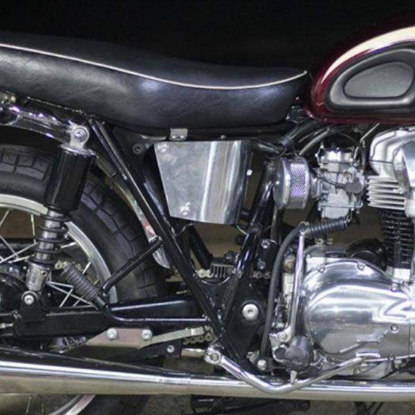 カワサキ W650/400 69ボックス モーターロック | バイクカスタムパーツ 