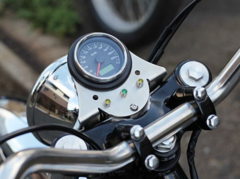 カワサキ W650/400 メーターステー φ60 モーターロック | バイク 