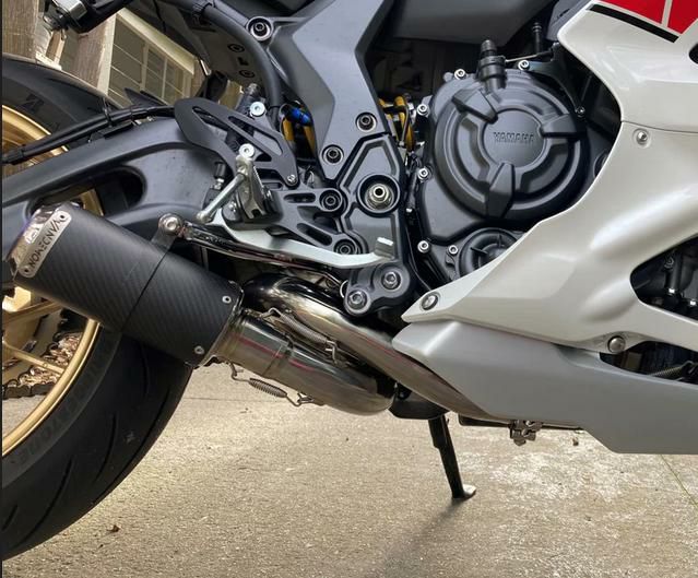 YZF-R7, MT-07, XSR700 14- チタン/カーボン フルエキゾーストマフラー 