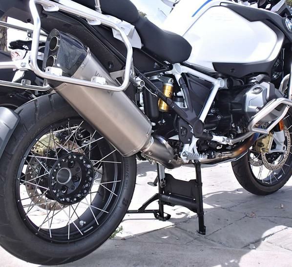 R1250GS ADV 19-22 チタン フルエキゾースト マフラー/OEMバルブ付