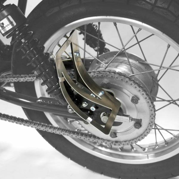 カワサキ 250TR サイドナンバーキット Type1 モーターロック