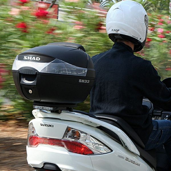 SHAD SH33 トップケース 33L (無塗装ブラック) | バイクカスタム