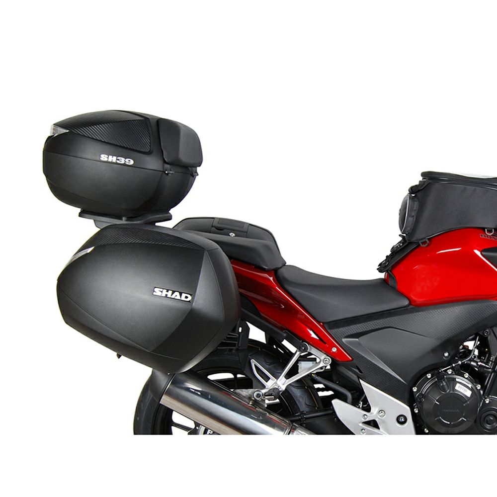 SHAD SH36 サイドケースセット 片側36L (カーボン/無塗装ブラック 